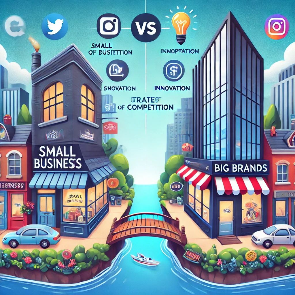 How Small Businesses Can Compete with Big Brands 2024